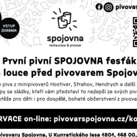 Pozvánka na první pivní Spojovna fesťák 23.8.2025