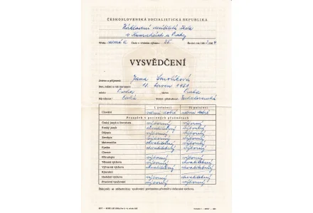 Fotografie - škola v Kunraticích