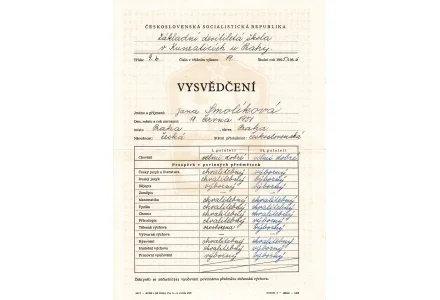 Fotografie - škola v Kunraticích