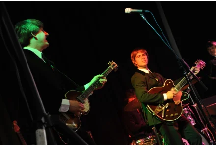 Koncert hudební skupiny-Brouci Band-The Beatles Revival dne 18.5.2014 od 16.00hod v sokolovně,K Šeberáku 161/16