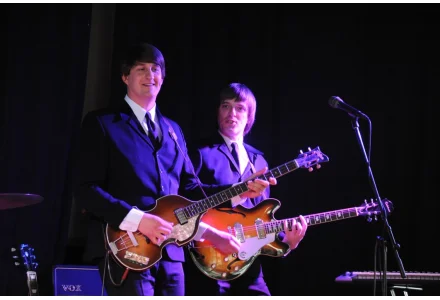 Koncert hudební skupiny-Brouci Band-The Beatles Revival dne 18.5.2014 od 16.00hod v sokolovně,K Šeberáku 161/16